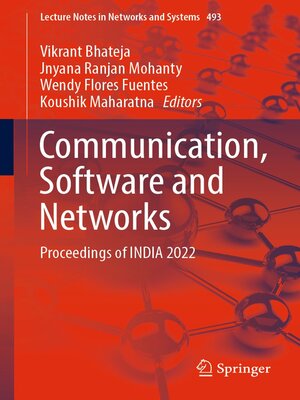 cover image of Communication, Software and Networks